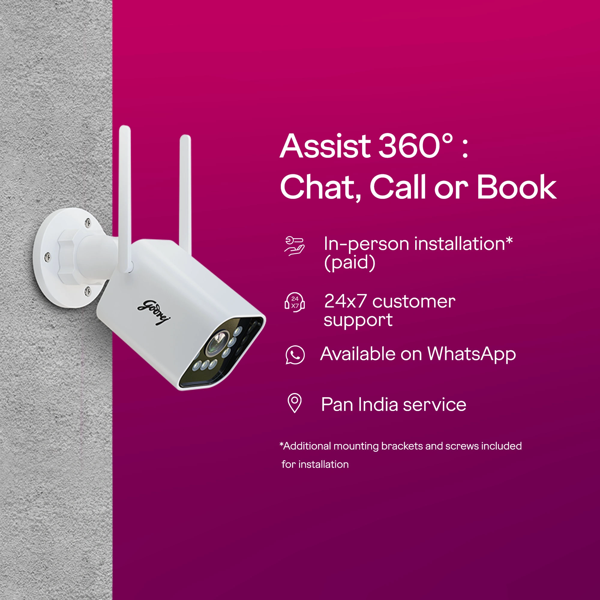 Godrej Eve Pro 4G Bullet